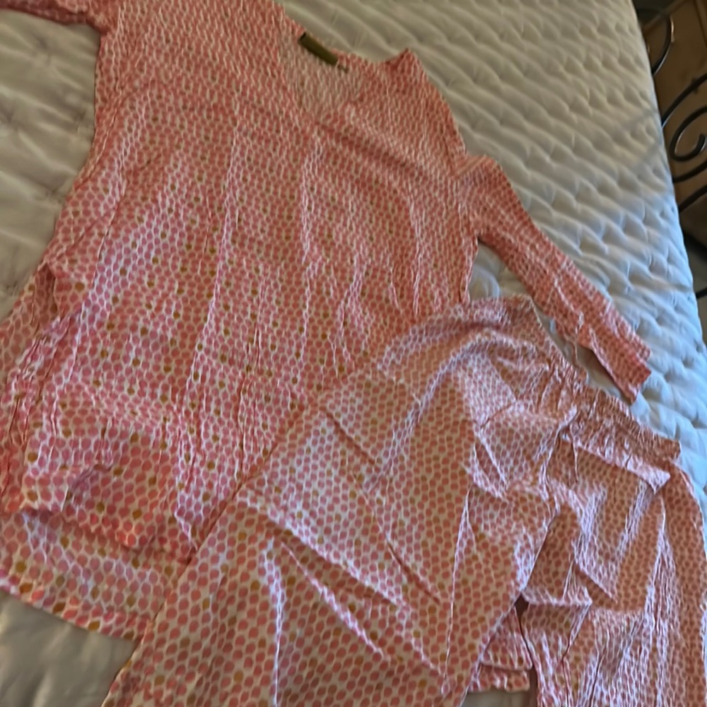 Pink and orange Pajamas